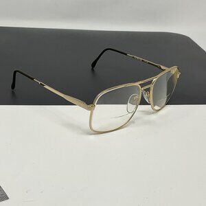 Luxottica Carlos EYEGLASSES FRAMES 56 [] 16 145 Aviator Gold